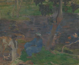 マルティニーク川のほとりに